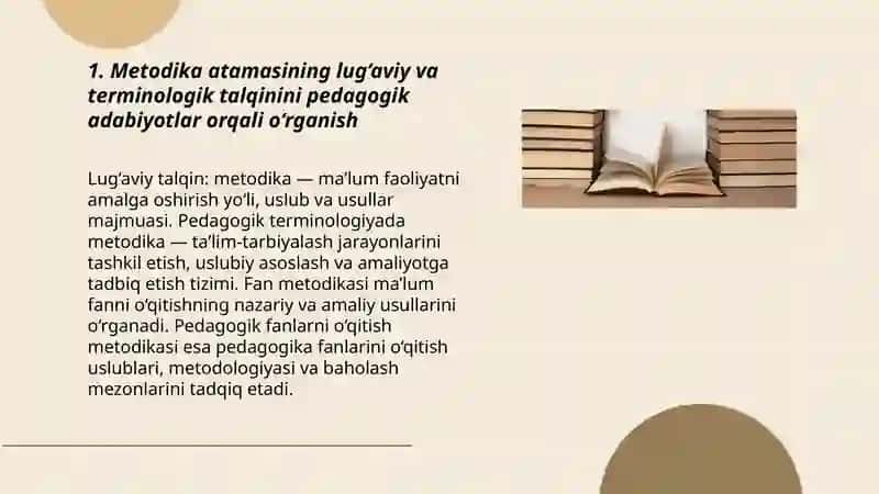 Pedagogik adabiyotlar va metodikasi 3