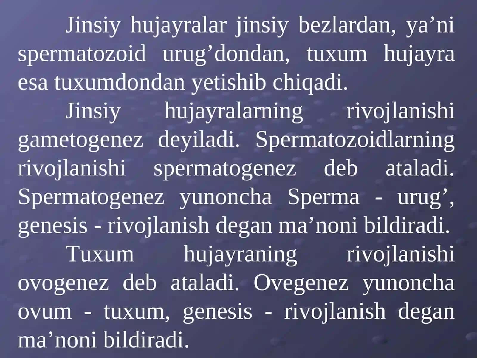 Organizmlarning jinsiy ko’payishi 3