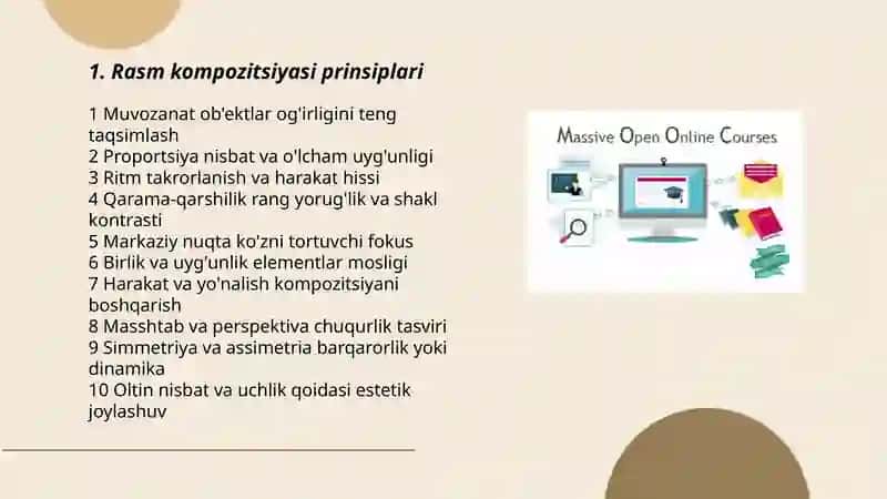 Rasm kompozitsiyasi prinsiplari 3
