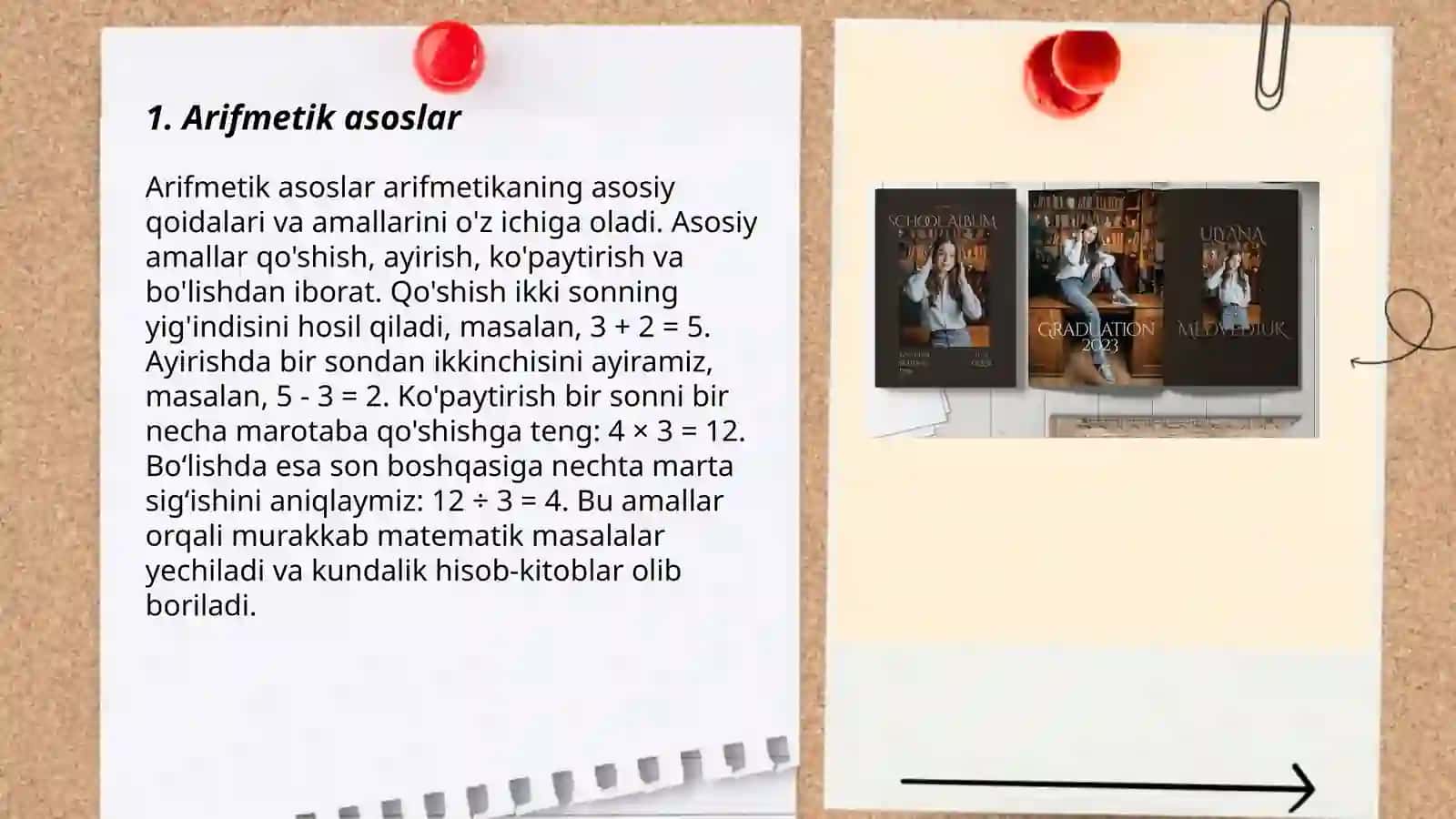 Arifmetik masalalar yechishga oʻrgatish metodikasi 3