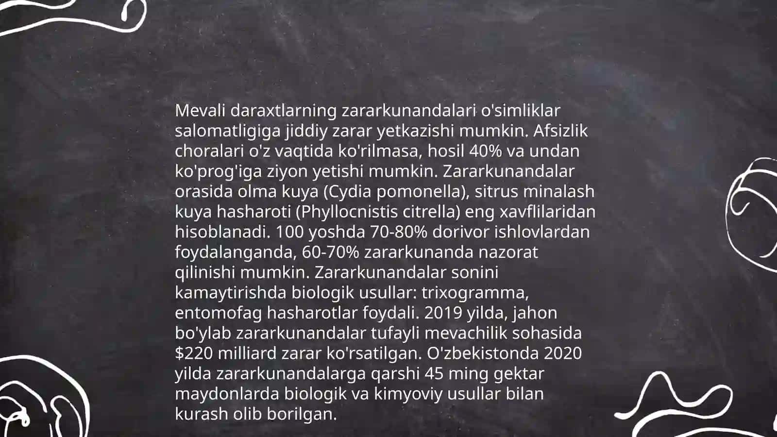 Mevali daraxtlarga zarar yetkazuvchi hasharotlar 3
