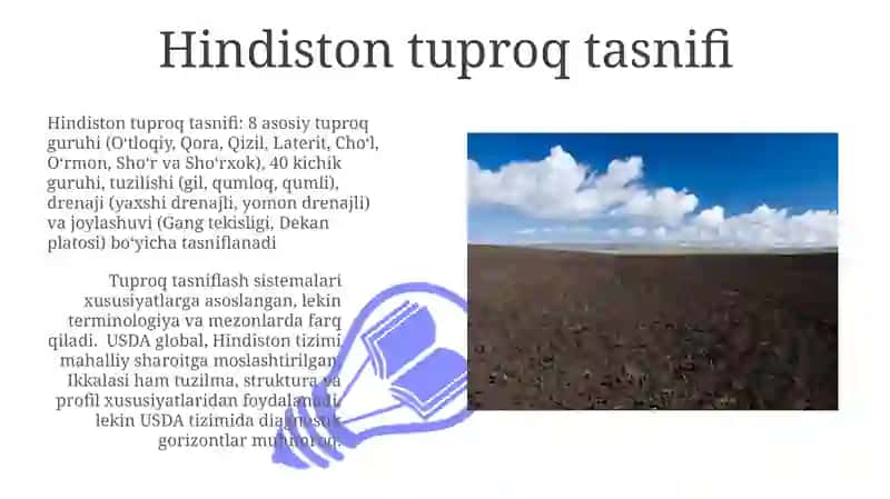 Hindiston tuproq tasnifi 3