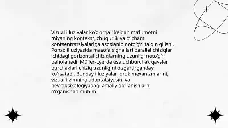 Idrok fenomenlari 3
