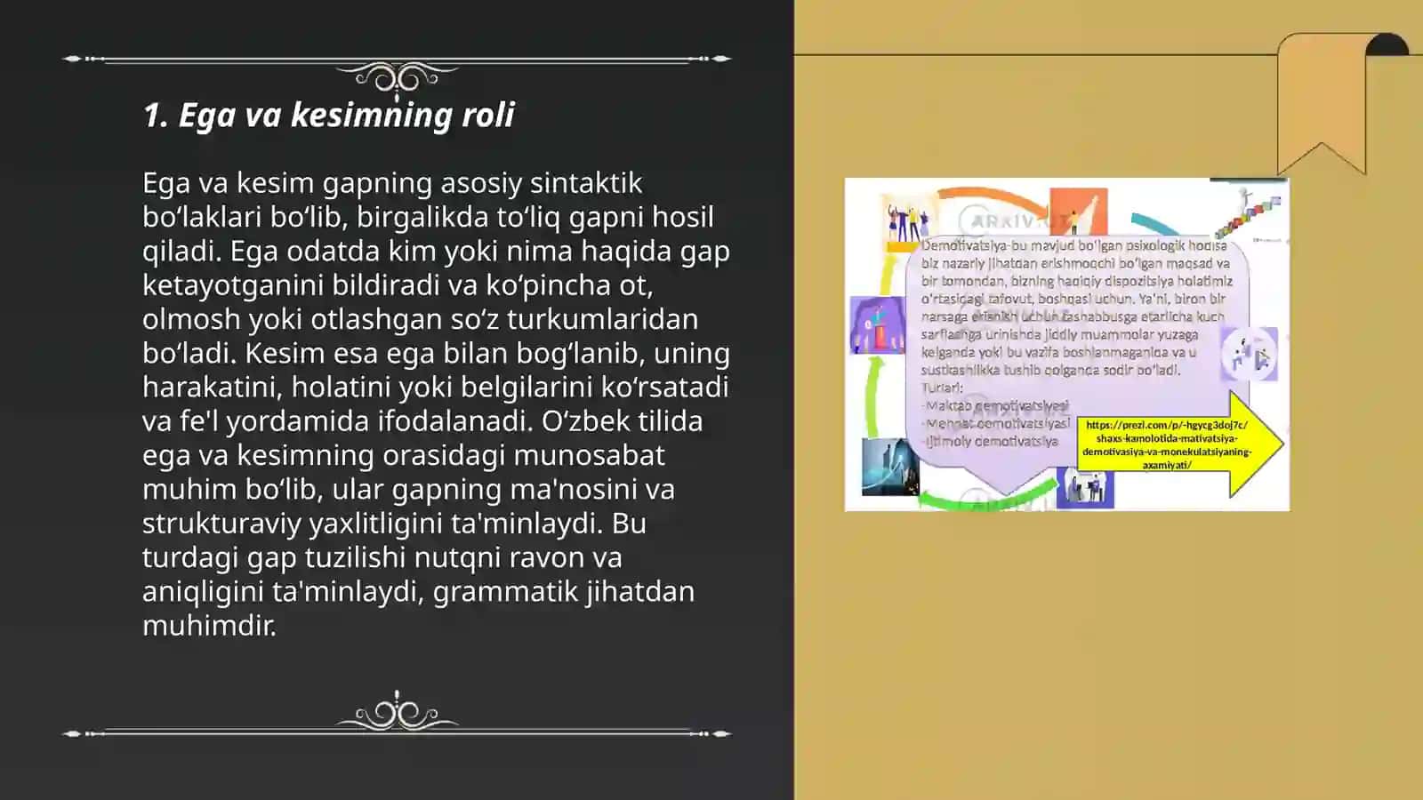 Ega va kesim 3