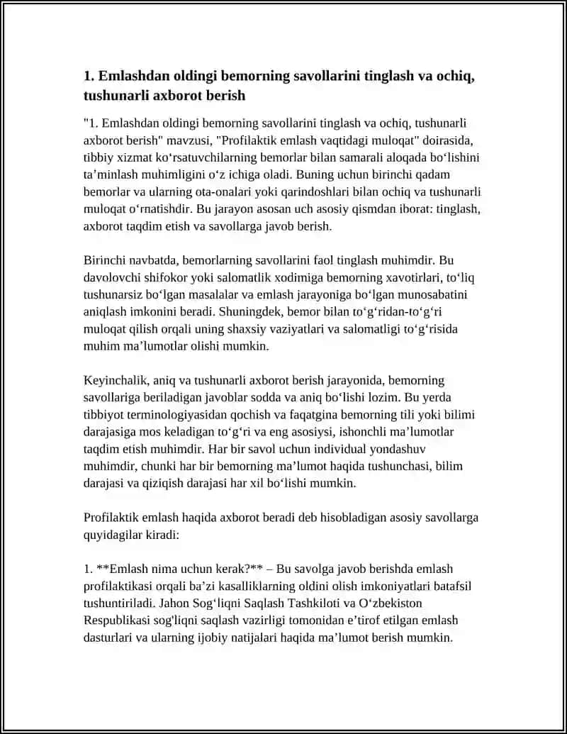 PROFLATIK EMLASH VAQTIDA MULOQAT 3