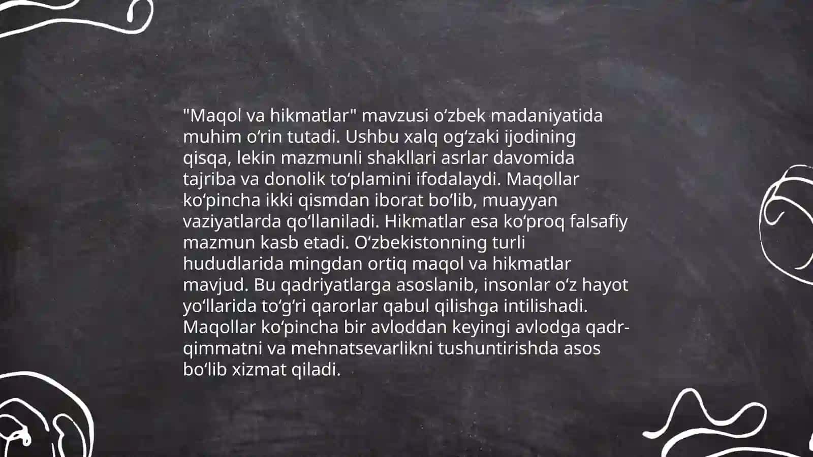 Maqol va hikmatlar 3