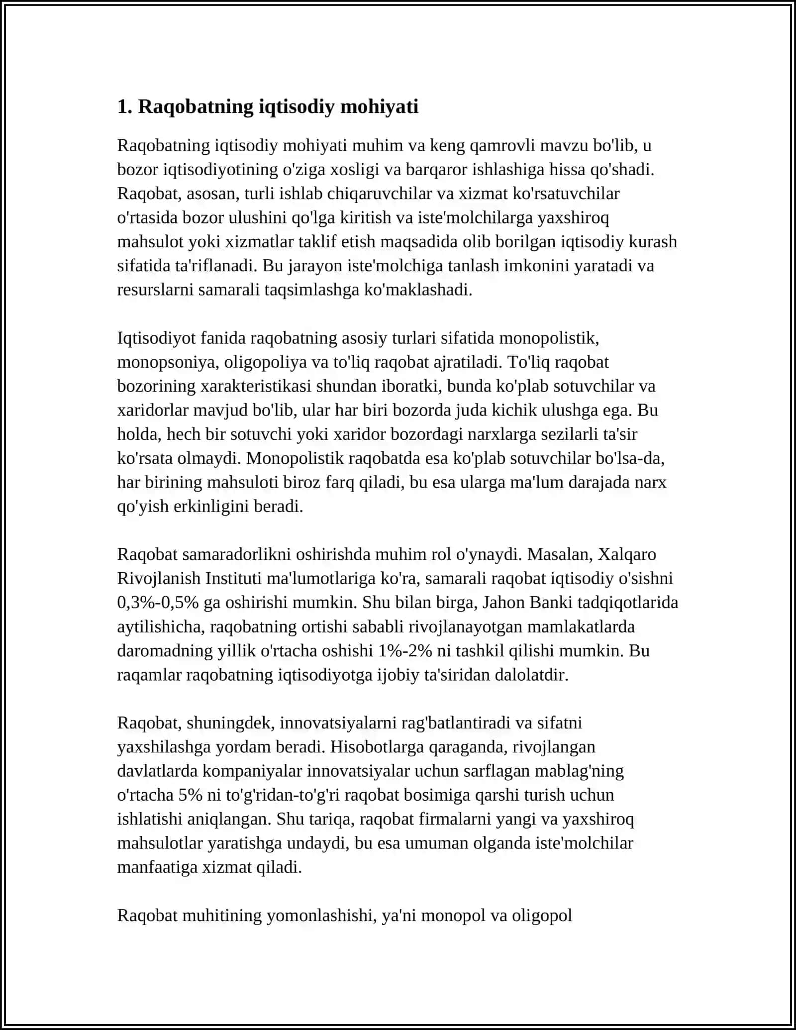 RAQOBATNING SHAKLLARI TURLARI VA MOHIYATI 3