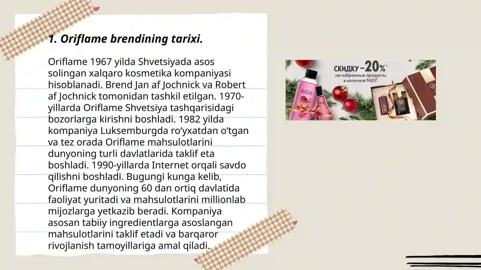 Oriflame brendi marketinggi 3