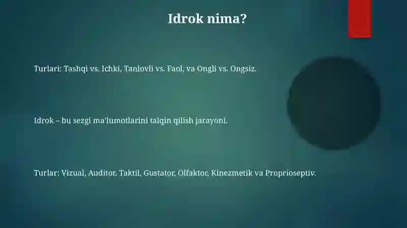Idrokning tasnifi va turlari 3