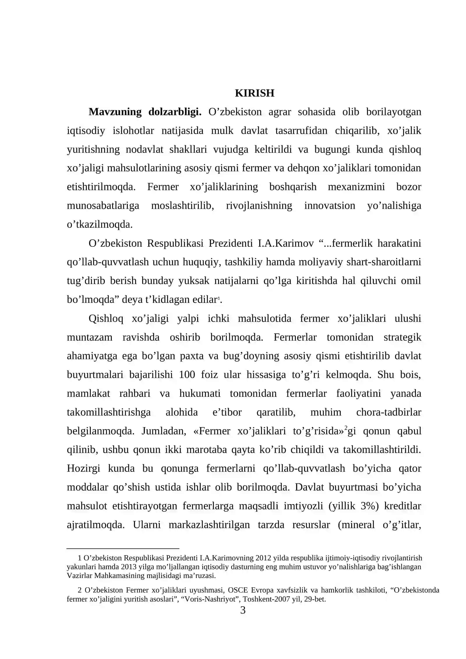 Fermer xo’jaliklari faoliyatini samarali boshqarish mexanizmi 3