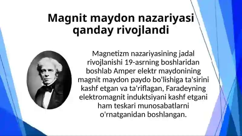 Magnit maydon nazariyasi 3