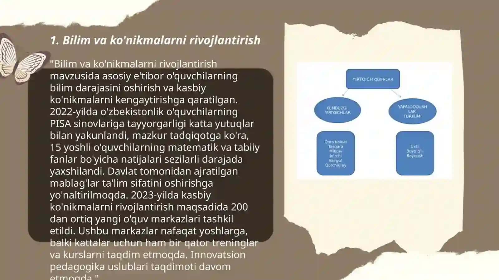 Bilim va ko'nikmalarni rivojlantirish 3