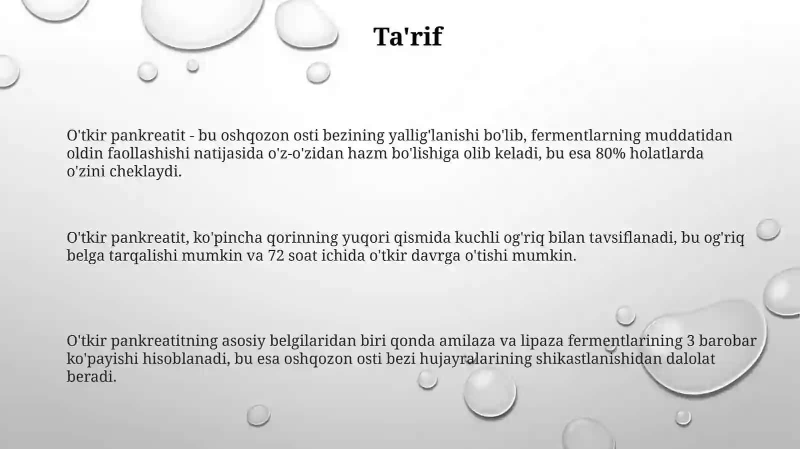 Otkir pankreatit 3