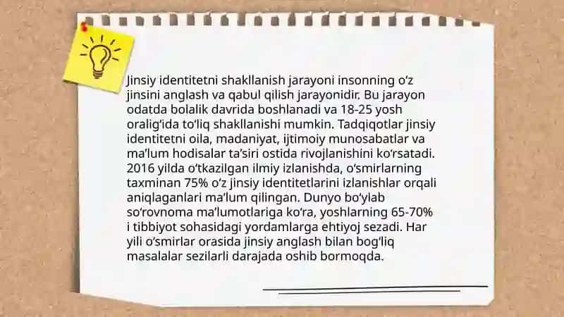 Rivojlanish psixologiyasida jinsiy identitet va rollar 3