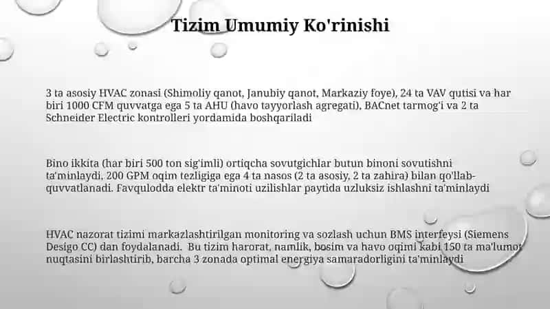 Yoritish va sharoitni boshqarish 3