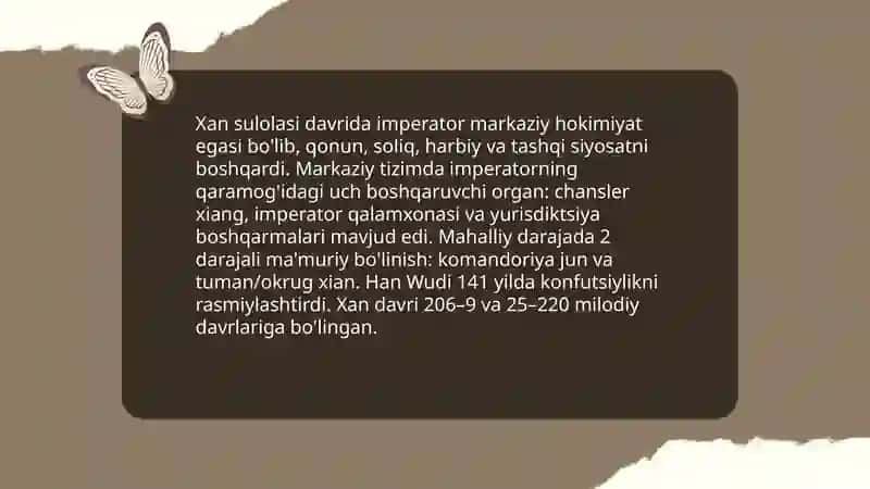 Xan sulolasi davrida xitoy 3