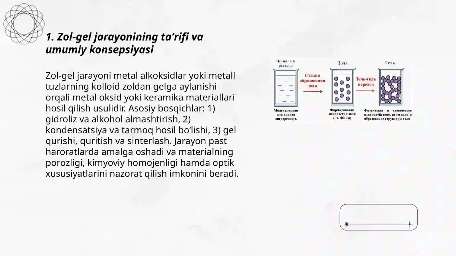 Zol-gel jarayoni 3