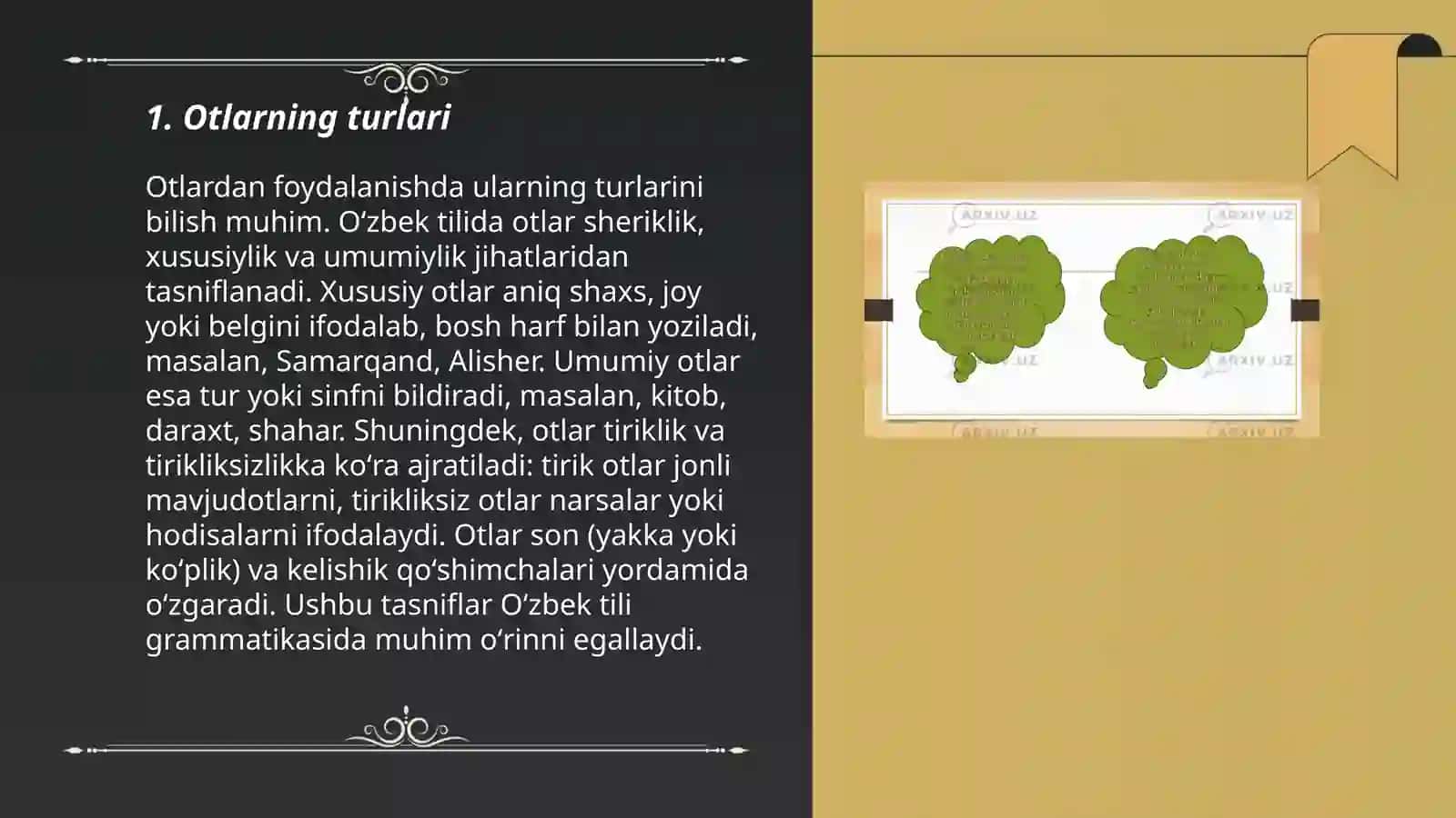 Ot so'z turkumi 3