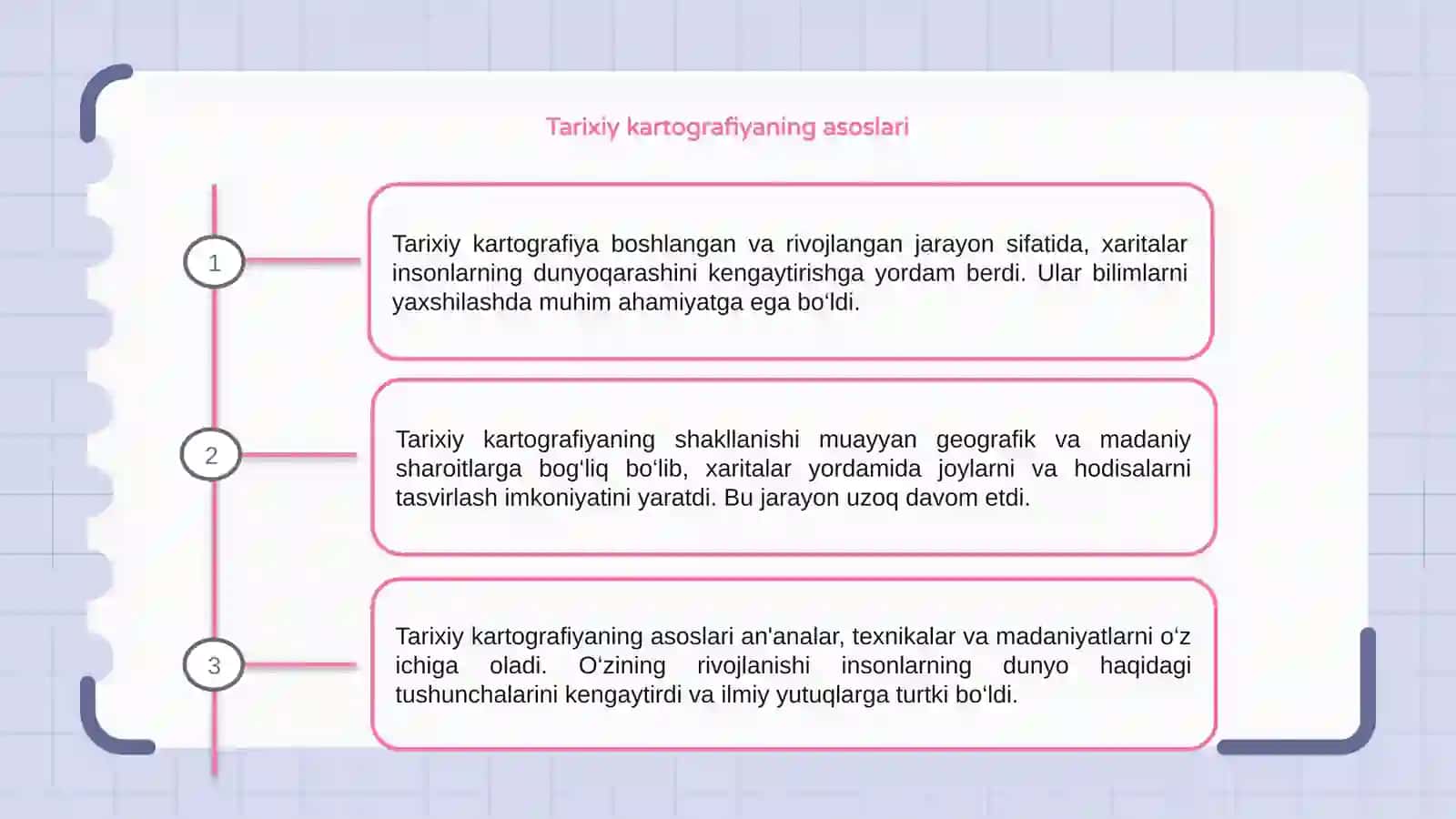 Tarixiy kartografiyaning shakllanishi va taraqqiyoti 3
