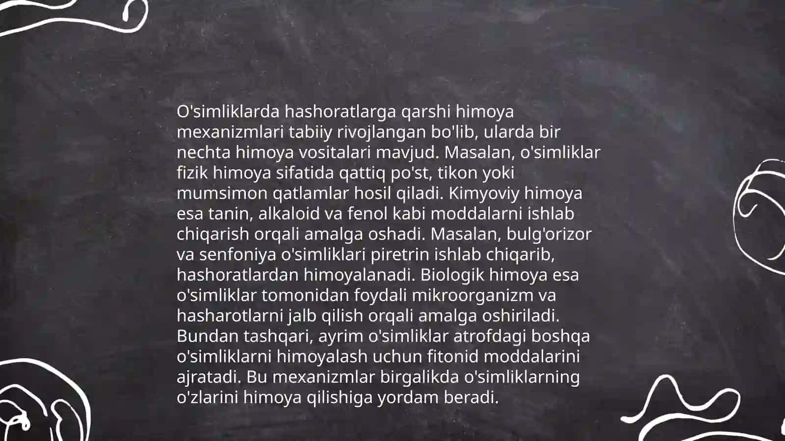 Oʻsimliklarning hashoratlardagi imunitet xususiyatlari 3