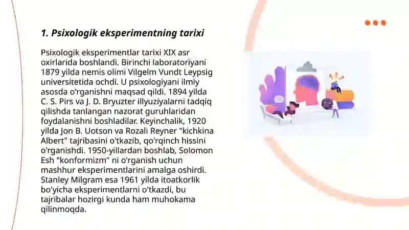 Psixologik eksperimentning asoslari 3