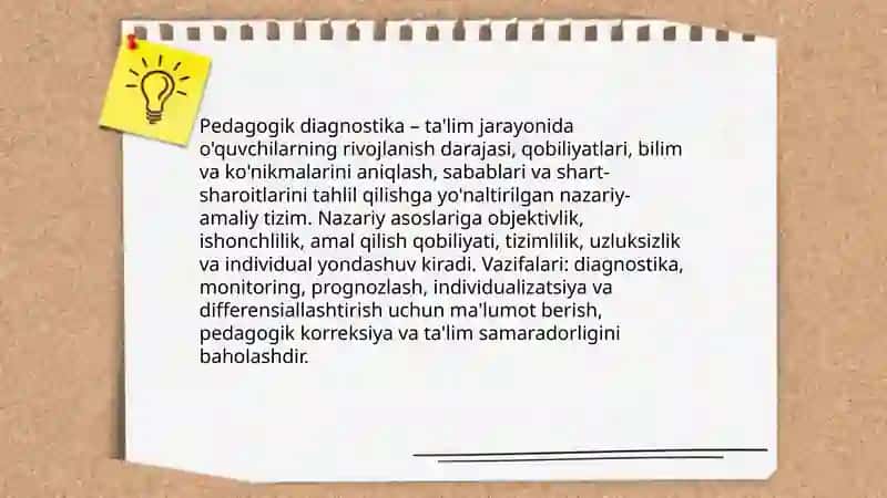 Pedagogik diagnostika va pedagogik korrektsiya 3