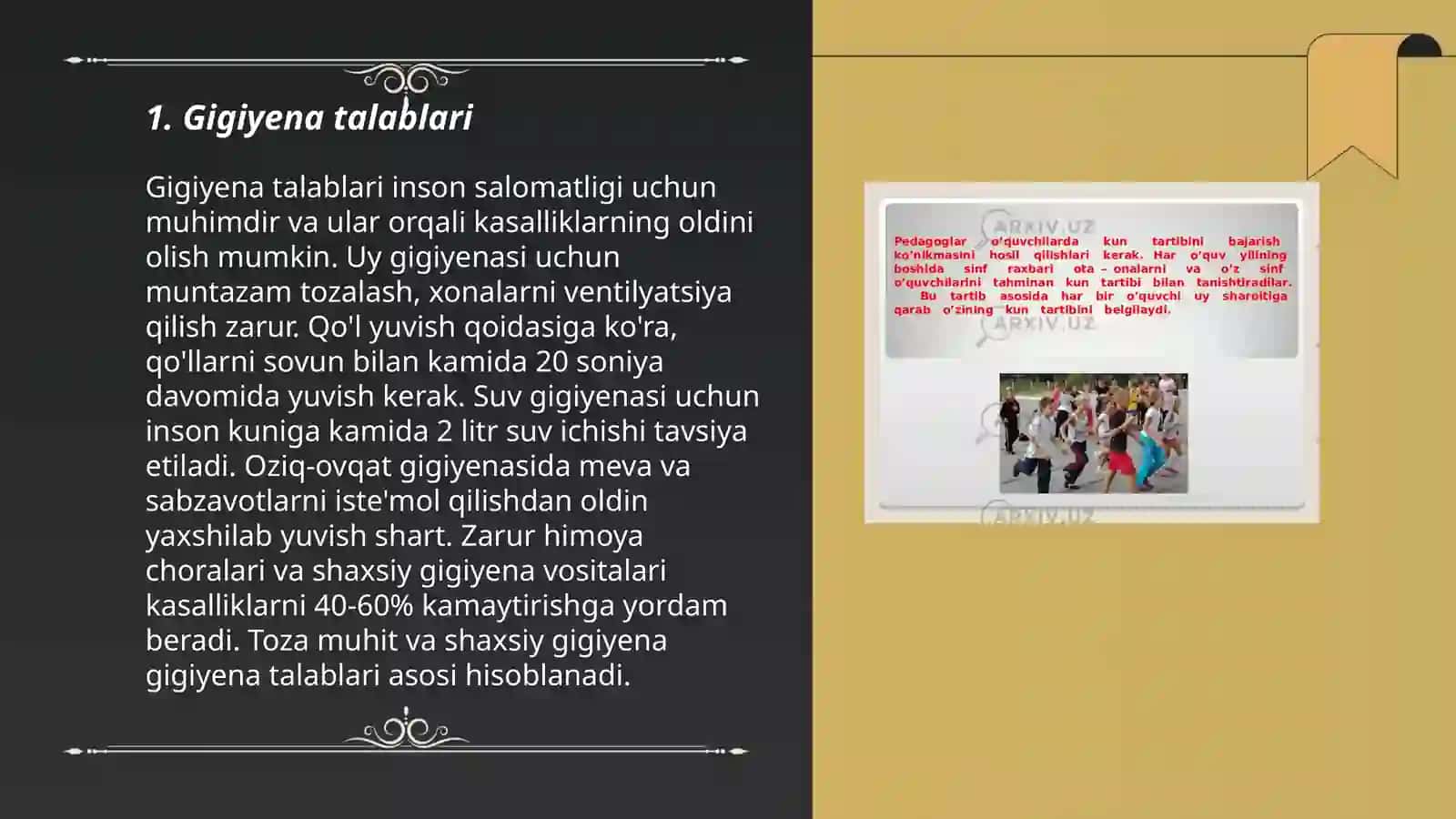 Oʻquvchilarni gigiyenik baholash 3