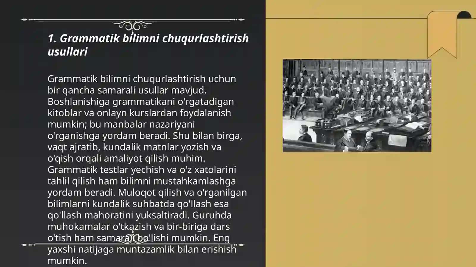 O'qituvchining grammatik va uslubiy kompetensiyasi 3