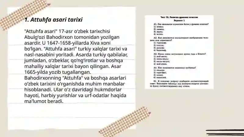 Attuhfa asari tarixi 3