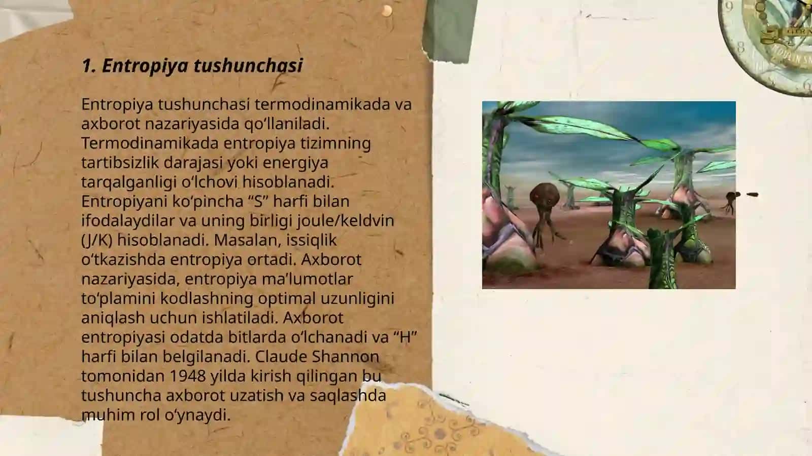Entropiya va entalpiya 3