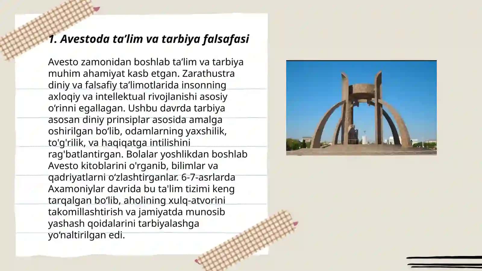 Avestoda ta'lim va tarbiya falsafasi 3