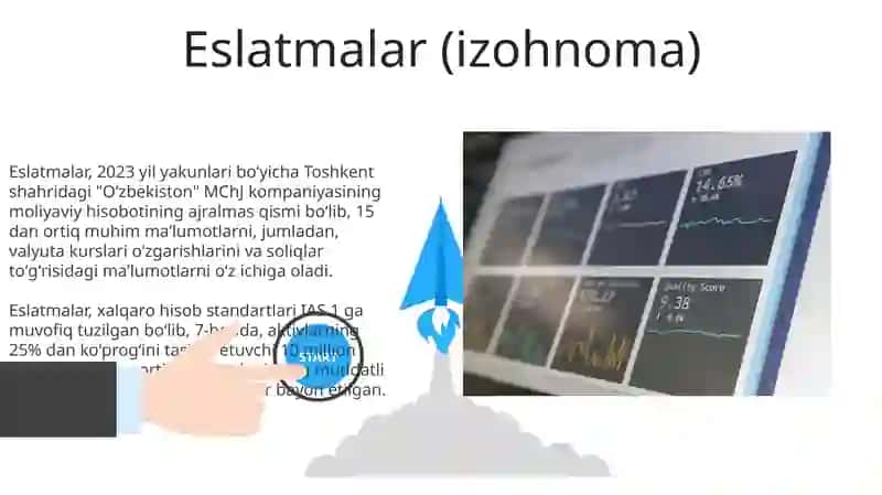 Moliyaviy Hisobotning Tarkibi va Mazmuni 3