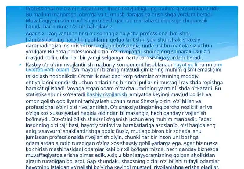 O‘qituvchining kasbiy o‘zini o‘zi rivojlantirish 3