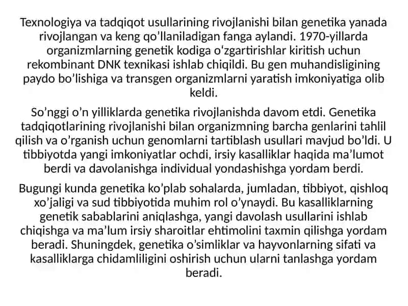Genetika 3