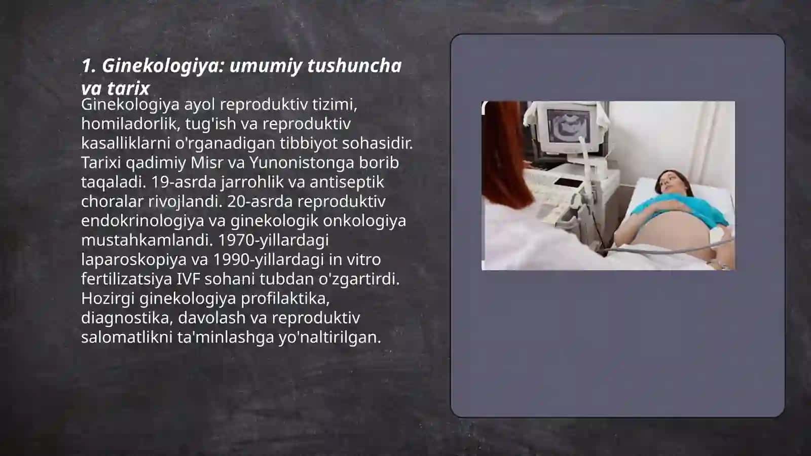 Ginekologiya haqida 3