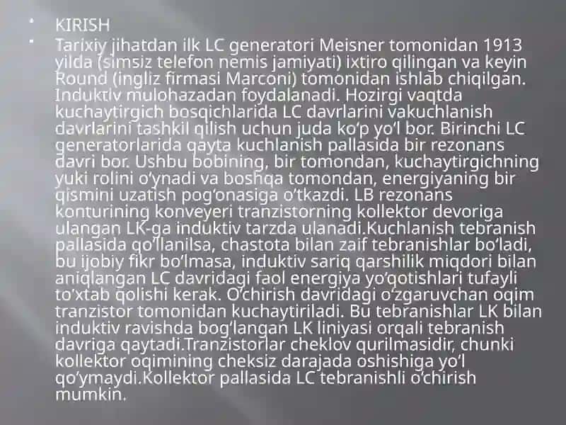 LC-Generator 3