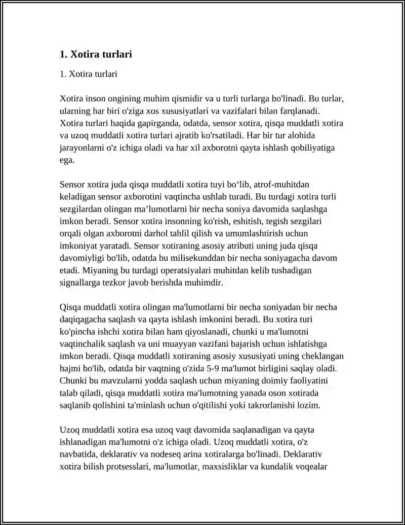 XOTIRA HAQIDA 3