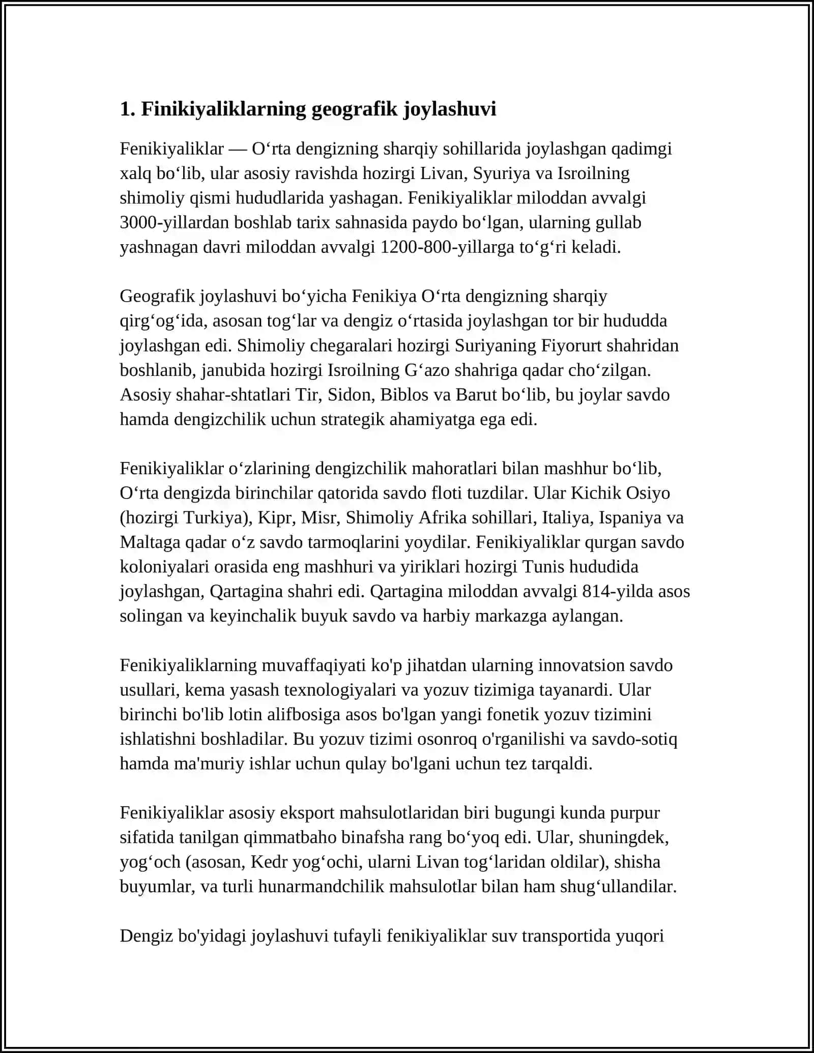 QADIMGI FINIKIYA SIVILIZASIYASI 3