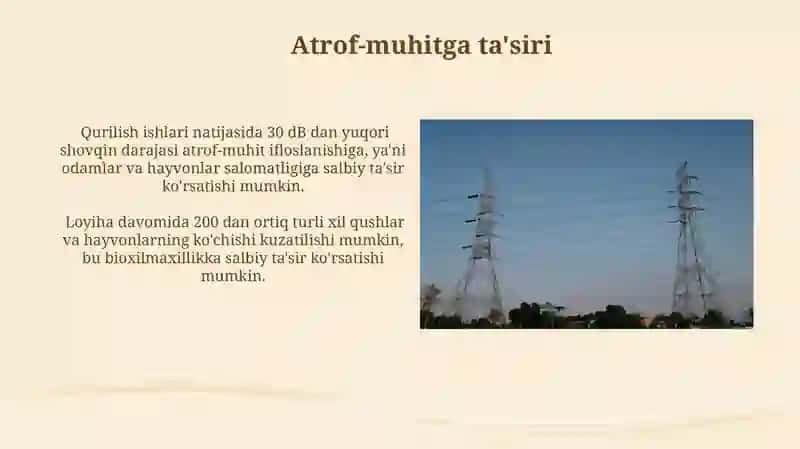 Elektrtejamkor uy loyihasi 3
