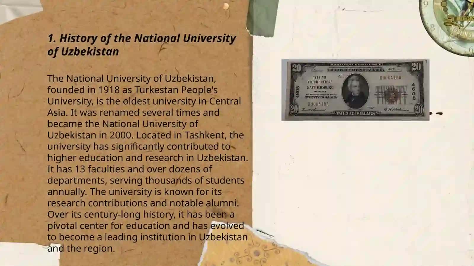 History of the National University of Uzbekistan 3