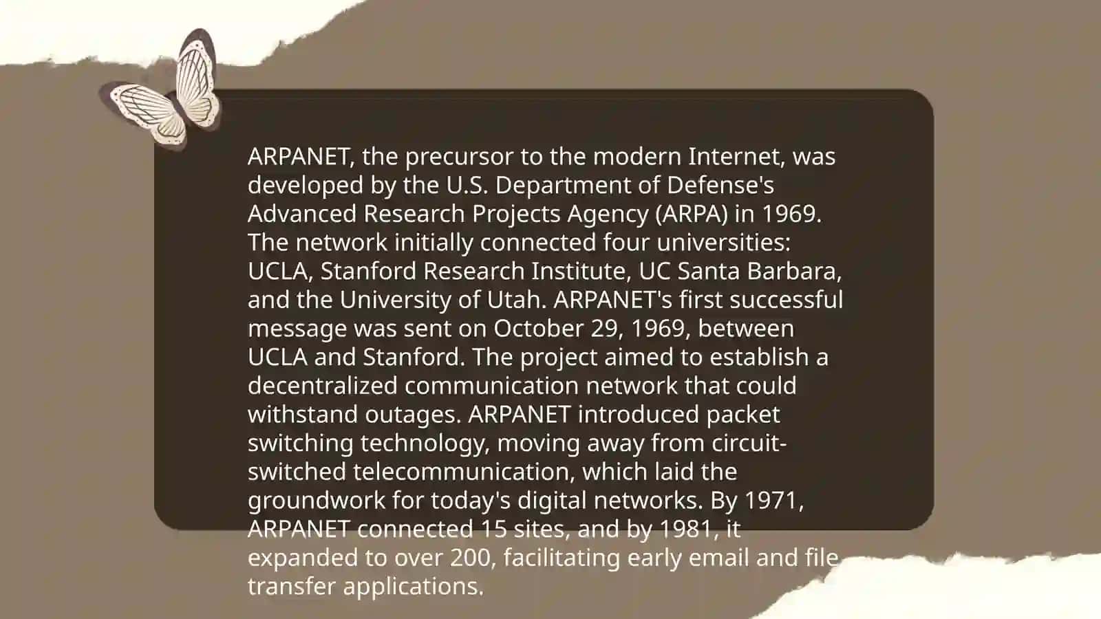 ARPANET History 3