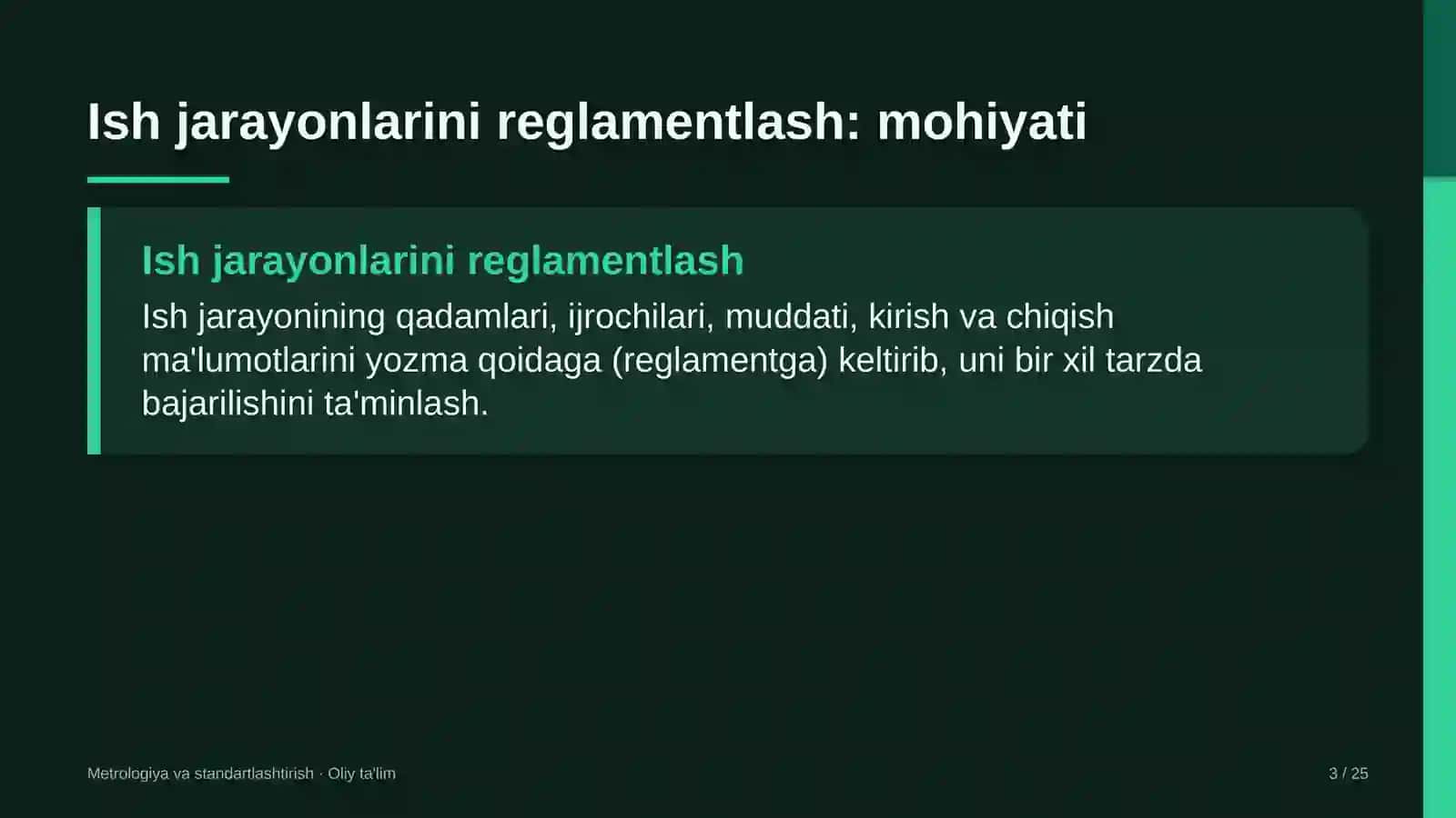 elektr ta'minoti korxonalarida ish jarayonlarini reglamentlash 1460 3