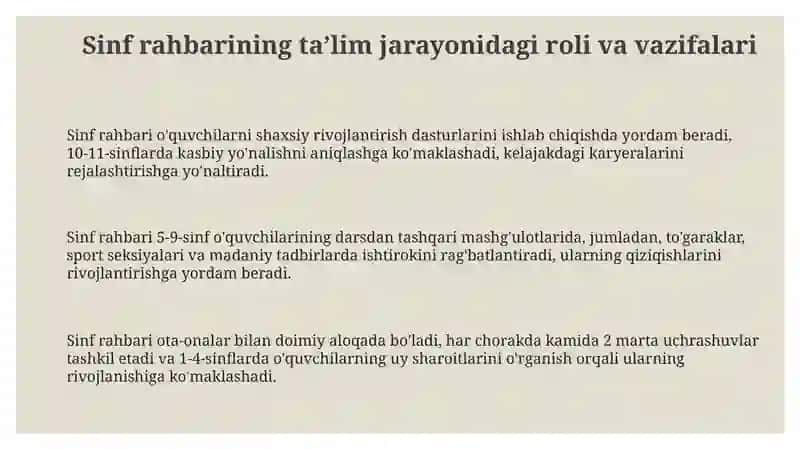 Maktabdagi tarbiyaviy ishlar tizimi 3