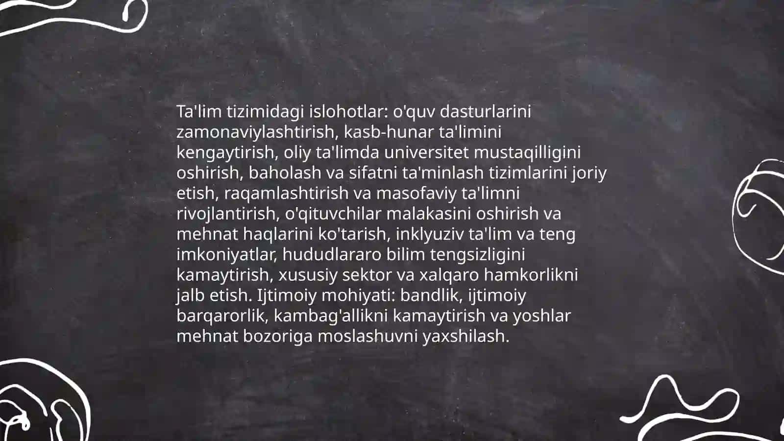 Ta'lim tizimidagi islohotlar va ularning ijtimoiy mohiyati 3