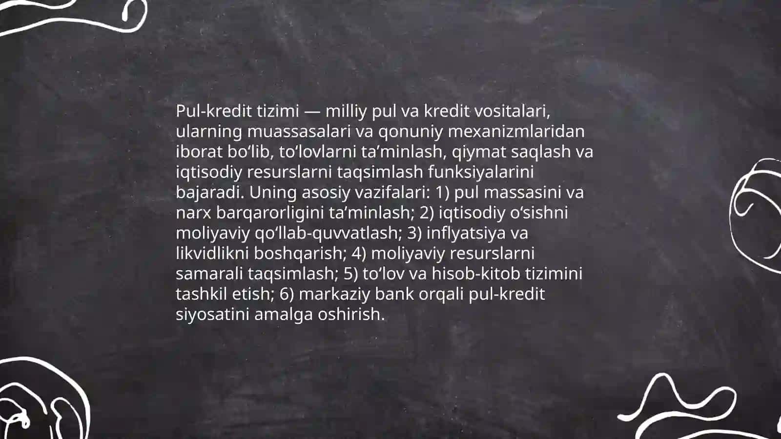 Pul-kredit tizimi 3