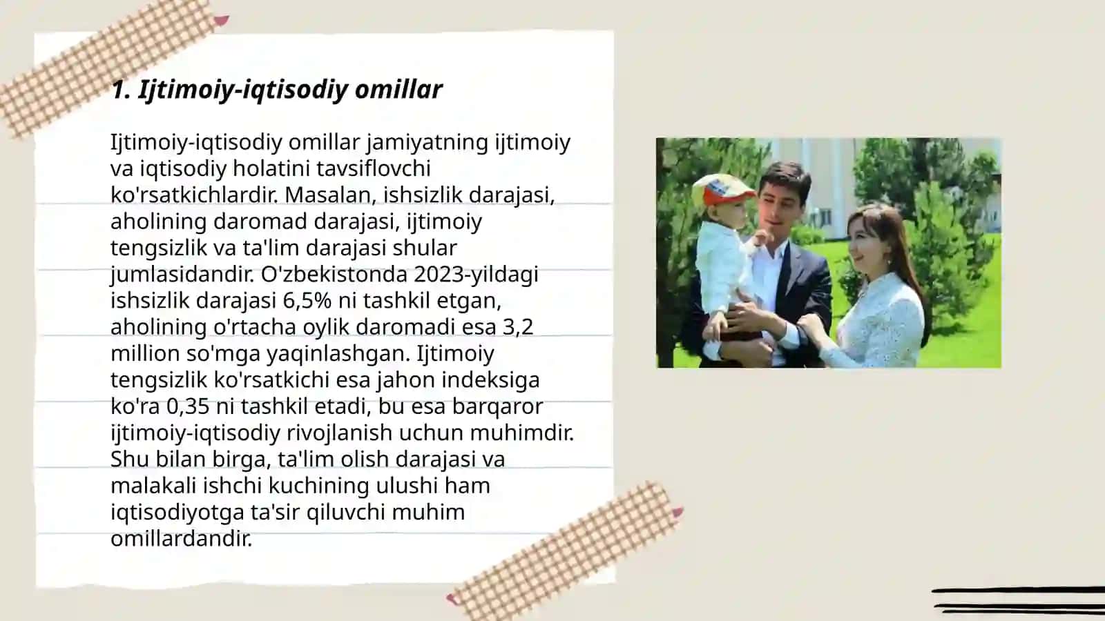 Ijtimoiy-iqtisodiy omillar 3