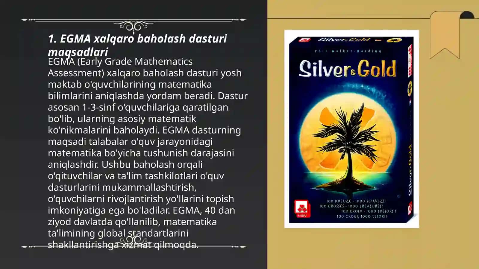 EGMA xalqaro baholash dasturi 3