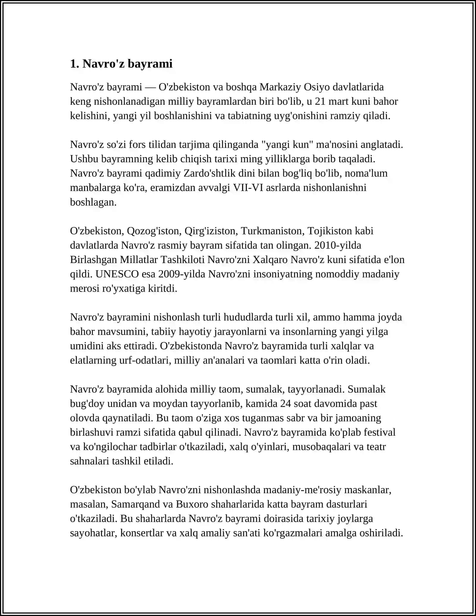 QADIMGI CHOLGʻULAR.QADIMGI BAYRAMLAR 3