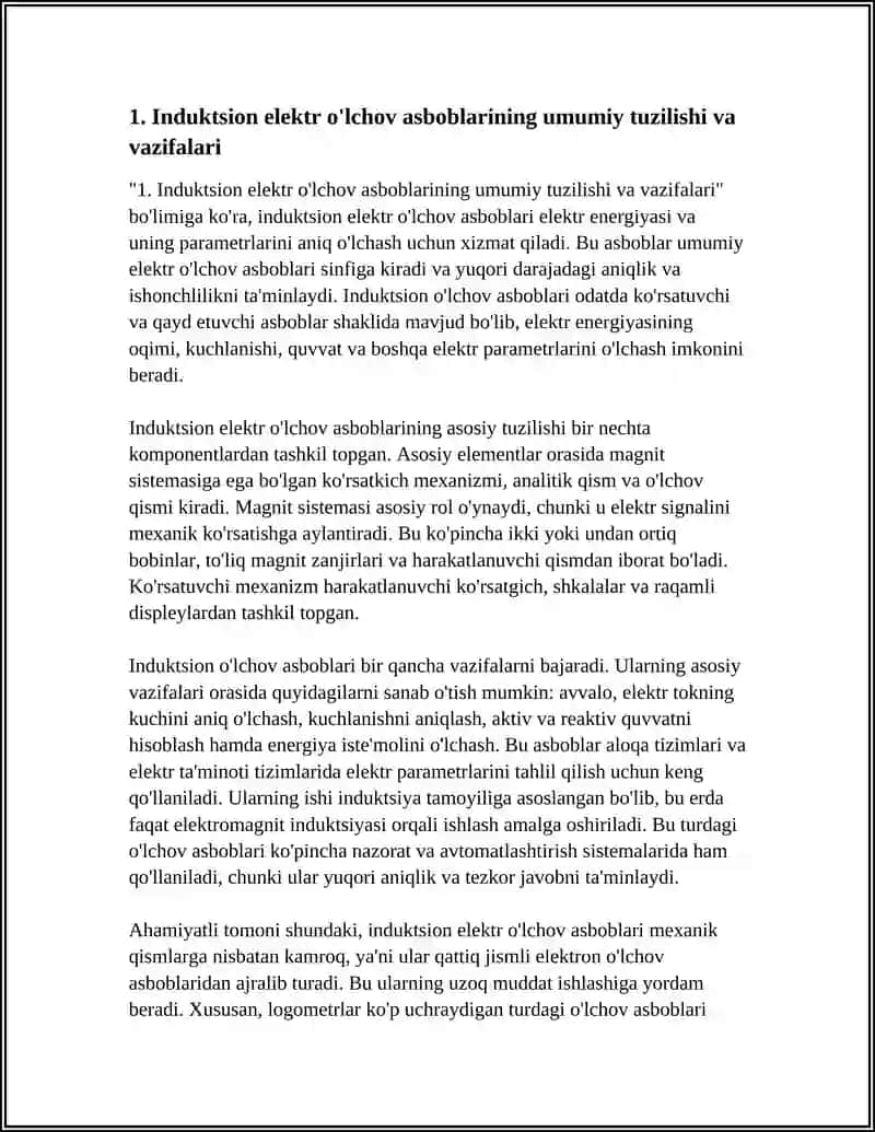 INDUKTSIОN ELЕKTR O’LCHОV АSBОBLАRI 3