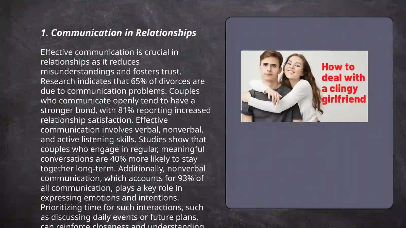 Communication in Relationships 3